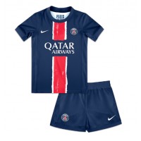 Dětský fotbalový dres Paris Saint-Germain 2024-25 Domácí Krátký Rukáv (+ trenýrky)